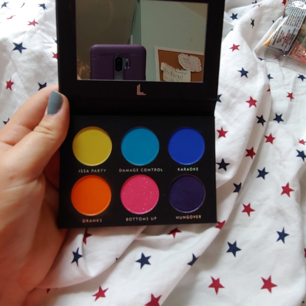 Party animal eye shadow pallet